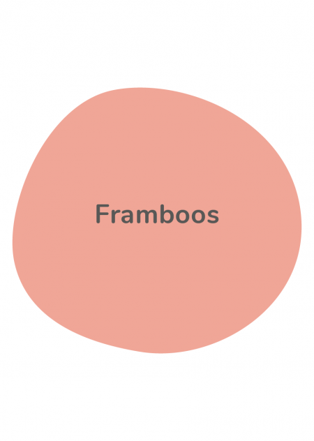 Bibelotte lakverf Framboos 0.75L